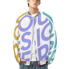 Cargar imagen en el visor de la galería, Uniforme de Béisbol Chaqueta Deportiva Casual para Hombre FS0818006 Personalizada con impresión completa de múltiples imágenes con Foto Logo Patrón Texto