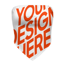 Cargar imagen en el visor de la galería, Top corto sin tirantes para mujer top bandeau de tubo personalizado con patrón foto texto (impresión de imágenes múltiples)