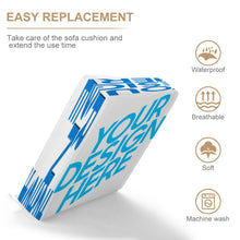 Cargar imagen en el visor de la galería, Funda para sofá de patio, resistente, 100% impermeable, funda de sofá para exteriores, grande, Paño Oxford impermeable HW1702004 Personalizada con Foto, Texto o Logo