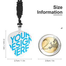 Cargar imagen en el visor de la galería, Collar de acero negro de púa de guitarra para mujer hombre SS1401018 personalizado con texto nombre