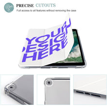 Cargar imagen en el visor de la galería, Funda para tableta iPad Funda con teclado Funda protectora para iPad 10. generación / iPad 2017 2018 Air1 Air2 / iPad Pro / iPad Air3 personalizado con patrón foto texto