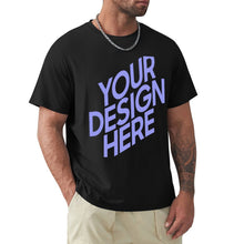 Cargar imagen en el visor de la galería, Camiseta de manga corta Boutique deportiva para hombre FS0803124 Personalizada con Impresión Frontal Trasera de dos imágenes con Foto Logo Patrón Texto