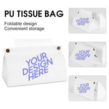 Cargar imagen en el visor de la galería, Caja de Pañuelos PU con Estampado / Bolsa de Pañuelos de Papel para Hogar Oficina Coche JJ0531031 Personalizada Impresion Completa de Una Imagen con Foto Logo Patrón Texto