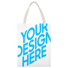 Cargar imagen en el visor de la galería, Bolsa de lona con estampado a una cara conveniente gran capacidad XB0601003 Personalizada con Foto Logo Patrón Texto