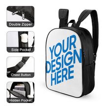 Cargar imagen en el visor de la galería, Mochila para adolescente hombre niño con impresión a doble cara XB0604061 Personalizada con Foto, Texto o Logo