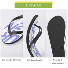 Cargar imagen en el visor de la galería, Chanclas para Playa Verano Mujer Hombre Adulto FS0807016 Personalizadas con Impresión Completa con Foto Logo Patrón Texto