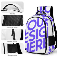 Cargar imagen en el visor de la galería, Mochila de Capacidad Grande para Trabajo Estudio para Adultos Niños XB0604092 Personalizada Impresion Completa de Una Imagen con Foto Logo Patrón Texto