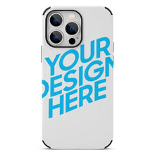 Cargar imagen en el visor de la galería, Fundas de cuero de fibra de iPhone 13 Serie Personalizadas con Foto Logo Patrón Texto