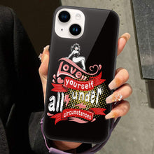 Cargar imagen en el visor de la galería, Carcasa / Funda de Vidrio para Apple iPhone 14 / 14 Plus / iPhone 14 Pro / 14 Pro Max para Mujer Hombre 3C0705127 Personalizada Impresion Completa de Una Imagen con Foto Logo Patrón Texto