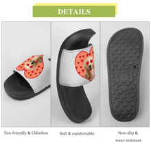 Cargar imagen en el visor de la galería, Chanclas de Baño Playa Piscina de PVC / Zapatillas Antideslizantes Verano para Mujer Hombre Verano FS0807021 Personalizadas con Impresión Completa de Múltiples Imágenes con Foto Logo Patrón Texto