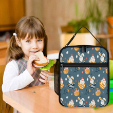 Cargar imagen en el visor de la galería, Bolsa de Almuerzo Aislada Portátil / Bolsa Térmica para Adulto Niños para Escuela Pícnic Oficina Trabajo XB0602058 Personalizada Impresion Completa de Múltiples Imágenes con Foto Logo Patrón Texto