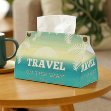 Cargar imagen en el visor de la galería, Caja de Pañuelos PU / Porta Pañuelos Tisúes para Hogar Oficina Coche JJ0531035 Personalizada Impresion Completa de Múltiples Imágenes con Foto Logo Patrón Texto