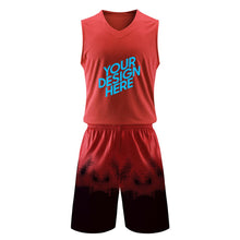 Cargar imagen en el visor de la galería, Camiseta de baloncesto Jeresy para Hombres de Poliéster Personalizado Personalizada con Foto, Texto o Logo