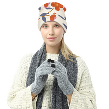 Cargar imagen en el visor de la galería, Gorro de Punto / Gorro Tejido con Estampado / Cálido Sombrero de Punto Unisex Adulto para Mujer Hombre FS0809066 Personalizado Impresion Completa de Múltiples Imágenes con Foto Logo Patrón Texto