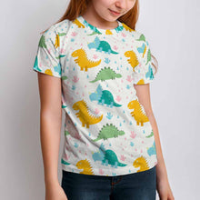 Cargar imagen en el visor de la galería, Camiseta Infantil con Estampado Manga Corta para Niños Niñas Chicos ET Personalizada con Impresión Completa de Una Imagen con Foto Logo Patrón Texto