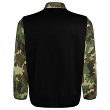 Cargar imagen en el visor de la galería, Sudadera Holgada con Botones Cuello Alzado Invierno para Hombre BAL Personalizada Impresion Completa de Múltiples Imágenes con Foto Logo Patrón Texto