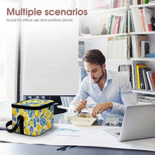 Cargar imagen en el visor de la galería, Bolsa Térmica para Hielo Alimentos Fríos o Calientes / Bolsa de Almuerzo Plegable Reutilizable para Picnic JJ0522216 Personalizada Impresion Completa de Una Imagen con Foto Logo Patrón Texto