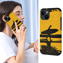 Cargar imagen en el visor de la galería, Carcesas Protectoras de iPhone 14 Series / Fundas de Fibra de Cuero para iPhone 14 / 14 Plus / iPhone 14 Pro / 14 Pro Max 3C0705126 Personalizada Impresion Completa de Una Imagen con Foto Logo Patrón Texto