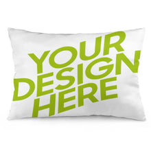 Cargar imagen en el visor de la galería, Almohada de Poliéster en Rectangular Personalizada con Tu Imagen o Foto (Impresión a Doble Cara)