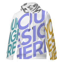 Cargar imagen en el visor de la galería, Sudadera con bolsillo grande capucha cuello redondo para niños FS0816036 Personalizada con Impresión Completa de múltiples imágenes con Foto Logo Patrón Texto