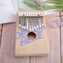 Cargar imagen en el visor de la galería, Piano de Pulgar Kalimba Teclas de Madera Marimba Instrumento Profesional JJ0530001 Personalizado Impresion Completa de Una Imagen con Foto Logo Patrón Texto