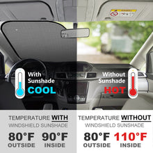 Cargar imagen en el visor de la galería, Parasol para Parabrisas de Coche de Paño de Oxford con Diseño Personalizado de Tus Textos o Imágenes