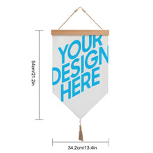 Cargar imagen en el visor de la galería, Bandera/Lienzo/Cuadro colgante de algodón y lino GY0904014 Personalizado,Personalizada Con Foto,Logo O Texto