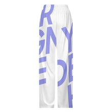 Cargar imagen en el visor de la galería, Pantalones de Pijama para Mujer / Pantalón de Pijama Largo Elástico Suave Ligero para Estar en Casa EEP Personalizados Impresion Completa de Una Imagen con Foto Logo Patrón Texto