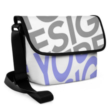 Cargar imagen en el visor de la galería, Bolsa de Bandolera de Grande Capacidad para Jóvenes Estudiantes Unisex XB0614004 Personalizada Impresión Completa de Múltiples Imágenes con Foto Logo Patrón Texto