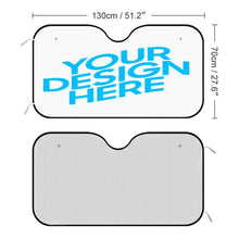 Cargar imagen en el visor de la galería, Parasol para Parabrisas de Coche de Paño de Oxford con Diseño Personalizado de Tus Textos o Imágenes