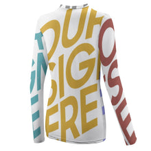 Cargar imagen en el visor de la galería, Camiseta Manga Larga de Protección Solar para Mujer NZ143 Personalizada con Impresión Completa de v con Foto Logo Patrón Texto