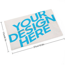 Cargar imagen en el visor de la galería, Funda de Pañuelo de Papel de Lino y Algodón con Diseño Personalizado Personalizada de Tus Imágenes o Nombres