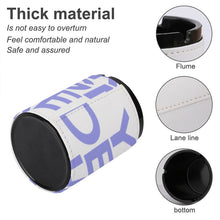 Cargar imagen en el visor de la galería, Cenicero de Cuero Estampado para Coche Oficina Hogar JJ0529014 Personalizado Impresion Completa de Una Imagen con Foto Logotipo Patrón Texto