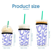 Cargar imagen en el visor de la galería, Fundas Aislantes 3 Piezas para Vaso Botella Impermeables Reutilizables JJ0520232 Personalizadas con Impresión Completa de Una Imagen con Foto Logo Patrón Texto