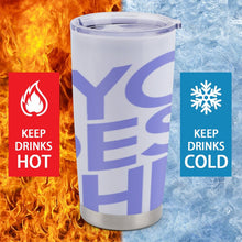 Cargar imagen en el visor de la galería, Taza de Coche con Tapa Plástica Mantener las bebidas frías y calientes JJ0520056 Personalizada con impresión completa de una imagen con Foto Logo Patrón Texto