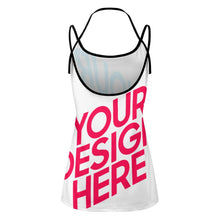 Cargar imagen en el visor de la galería, Camiseta sin mangas con tirantes sexy talla grande verano para mujer MK Personalizada con Impresión Completa de múltiples imágenes con Foto Logo Patrón Texto