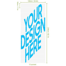 Cargar imagen en el visor de la galería, Pegatina de Escarelas con Diseño Personalizado Personalizada de Tus Fotos o Nombres