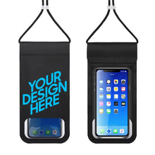 Cargar imagen en el visor de la galería, Bolsillo de Móvil Impermeable con Diseño Personalizado Personalizada de Tus Imágenes o Textos