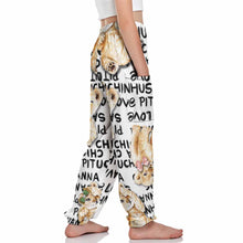 Cargar imagen en el visor de la galería, Pantalones casuales Pantalones deportivos para niños niñas con cordón elástico NT204 Personalizados con Impresión Completa de una imagen con Foto Logo Patrón Texto