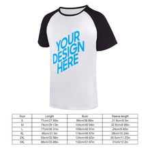 Cargar imagen en el visor de la galería, Camiseta de manga corta cuelllo redonda para hombres de algodón FS0803025 Personalizada con Foto Logo Patrón Texto