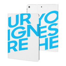 Cargar imagen en el visor de la galería, Funda protectora para iPad realizada en piel TPU personalizado con patrón foto texto
