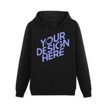 Cargar imagen en el visor de la galería, Sudadera con Bolsillo Canguro Casual Clásica con capucha de Algodón de mujer FS0816009 Personalizada con Impresión Delantera de una imagen con Foto Logo Patrón Texto