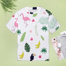 Cargar imagen en el visor de la galería, Camiseta manga corta de verano con estampado de moda para mujer NT Personalizada con Impresión Completa de una imagen con Foto Logo Patrón Texto