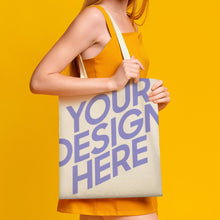 Cargar imagen en el visor de la galería, Bolsa de lona casual Big Martin 38x41CM con estampado a una cara XB0601000 Personalizada con Foto Logo Patrón Texto