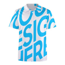 Cargar imagen en el visor de la galería, Polo de mujer de moda clásica con mangas cortas B613 personalizado con patrón foto texto (impresión de imagen única)