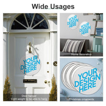 Cargar imagen en el visor de la galería, Cuadro Pintura Imagen Dibujo Colgante de Hierro (Redondo) GY0903317 Personalizado Personalizada con Foto, Texto o Logo