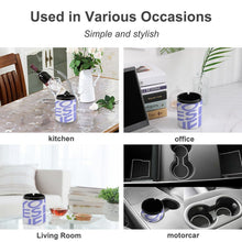 Cargar imagen en el visor de la galería, Cenicero de Cuero Estampado para Coche Oficina Hogar JJ0529014 Personalizado Impresion Completa de Una Imagen con Foto Logotipo Patrón Texto