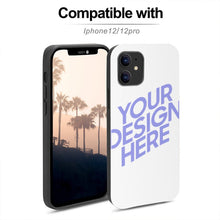 Cargar imagen en el visor de la galería, Caja de Teléfono de Madera iPhone Funda de Móvil para Apple Carcasa para iPhone 12 Pro 3C0705090 Personalizada Impresion Completa de Una Imagen con Foto Logo Patrón Texto
