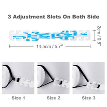 Cargar imagen en el visor de la galería, Cinturón Ajustable de Oreja Anti-Estrangulamiento de Mascarilla Infantil con Diseño Personalizado de Tu Nombre o Texto