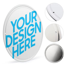 Cargar imagen en el visor de la galería, Cuadro Pintura Imagen Dibujo Colgante de Hierro (Redondo) GY0903317 Personalizado Personalizada con Foto, Texto o Logo